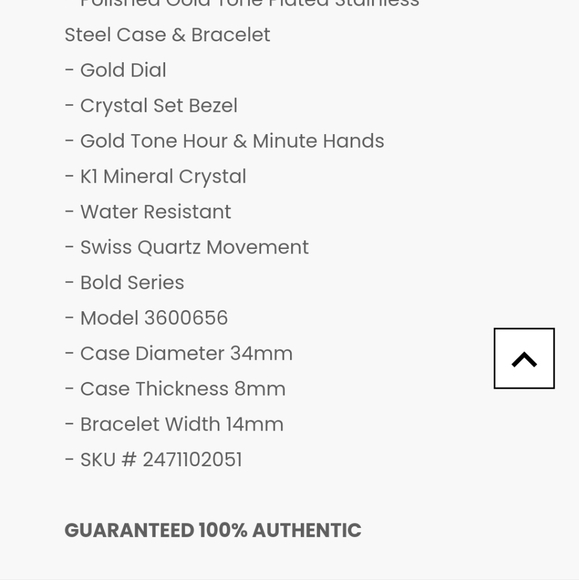 Movado Bold Mesh Women's Watch Crystal Bezel - Picture 10 of 12